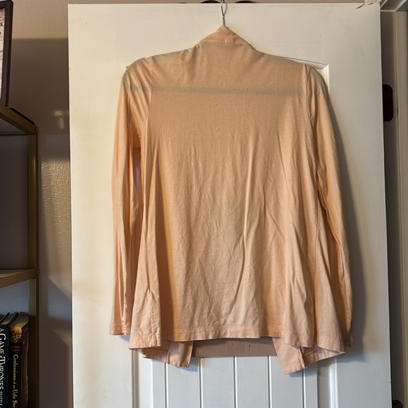 J.Crew size small peach lights, pink cardigan - Picture 2 of 4